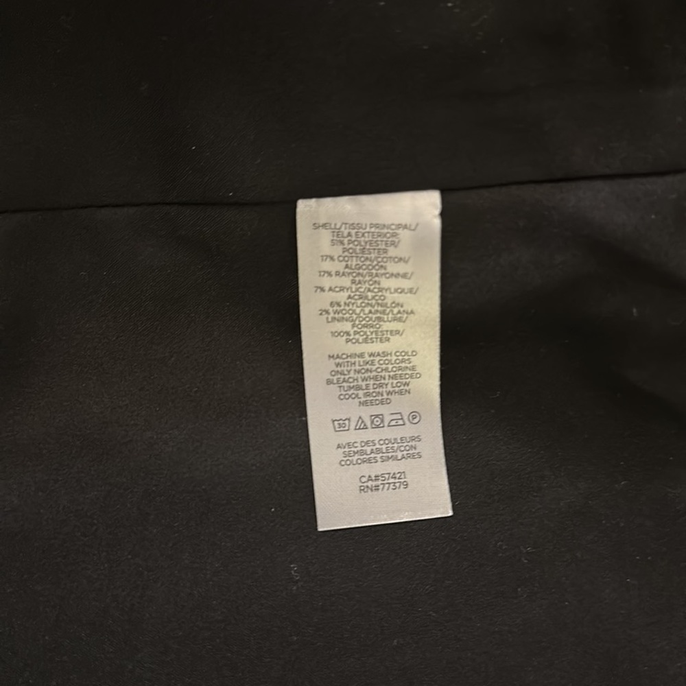 Ann Taylor • Draped Collar Wrap Coat  NEW - Picture 5 of 7